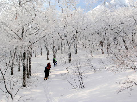 2012.1.8-9 那須・甲子山(雪山)