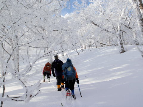 2012.1.8-9 那須・甲子山(雪山)