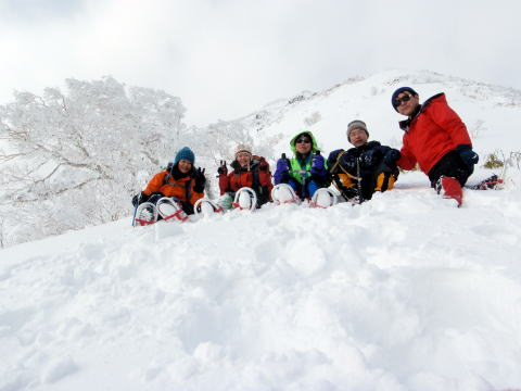 2012.1.8-9 那須・甲子山(雪山)
