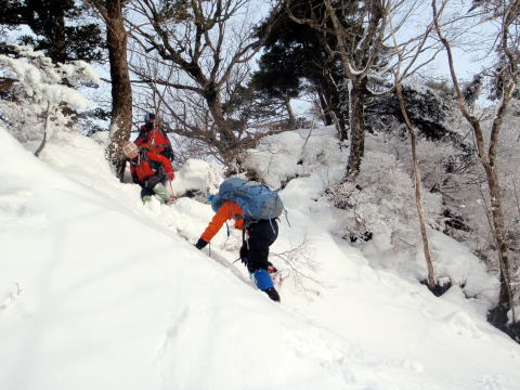 2012.2.18-19 明神ヶ岳(雪山)