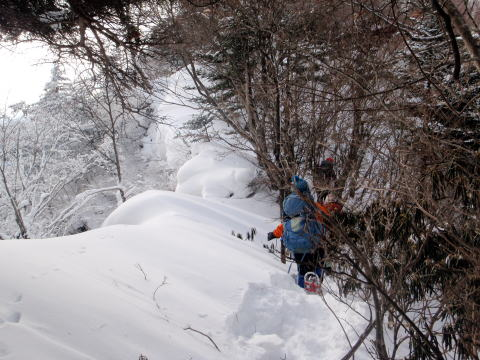 2012.2.18-19 明神ヶ岳(雪山)