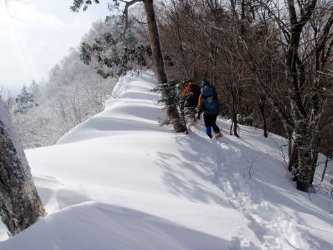 2012.2.18-19 明神ヶ岳(雪山)