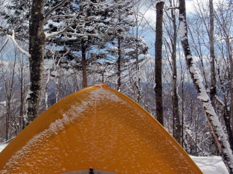 2012.2.18-19 明神ヶ岳(雪山)
