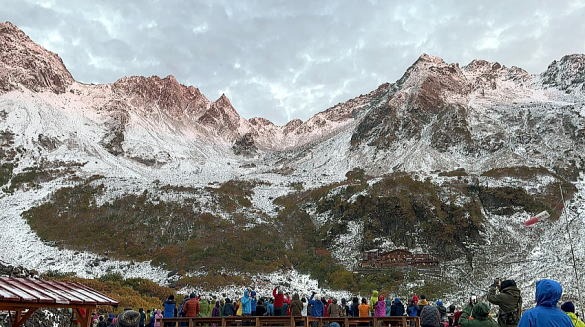 2023.10.6-8　北穂高岳（尾根歩き）
