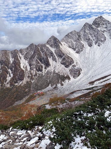 2023.10.6-8　北穂高岳（尾根歩き）