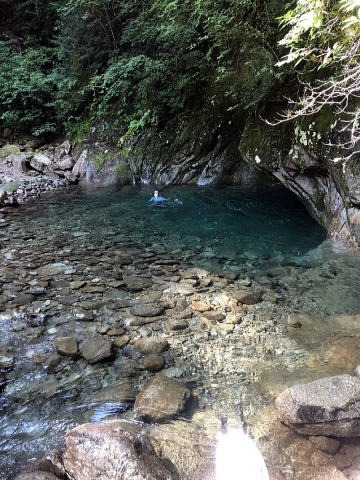 2021.7.23-24　釜ノ沢東俣（沢登り）