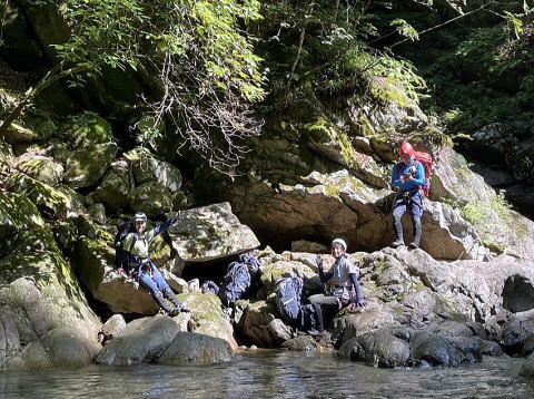 2021.7.23-24　釜ノ沢東俣（沢登り）