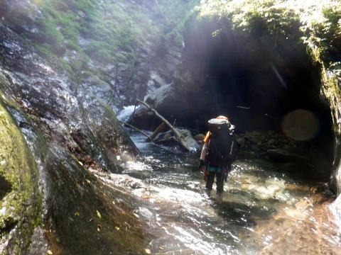 2021.7.24-25 真ノ沢(沢登り)