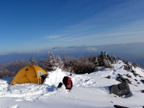 2012.3.3-4　八ヶ岳 権現岳（雪山）