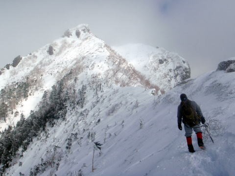 2012.3.3-4　八ヶ岳 権現岳（雪山）