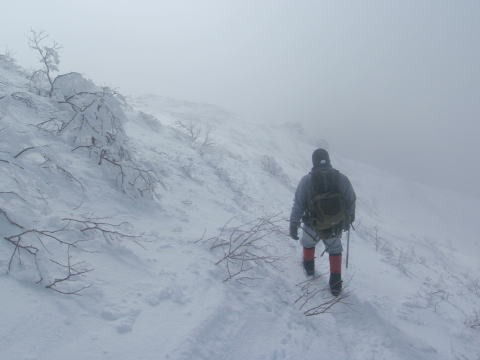 2012.3.3-4　八ヶ岳 権現岳（雪山）