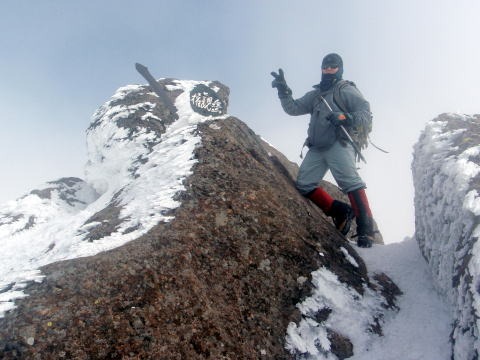 2012.3.3-4　八ヶ岳 権現岳（雪山）