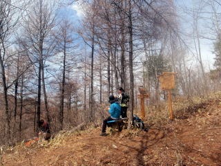 2012.4.15　ナットウ箱山（尾根歩き）