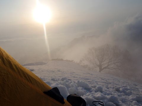 2012.4.21-22　谷川・武能岳西尾根（雪山）