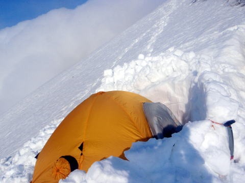 2012.4.21-22　谷川・武能岳西尾根（雪山）