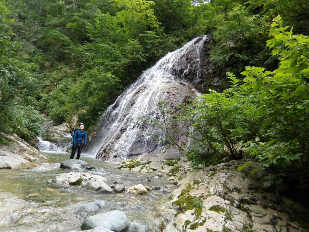 2025.8.13〜16 和賀岳、羽後朝日岳沢登り(沢登り)