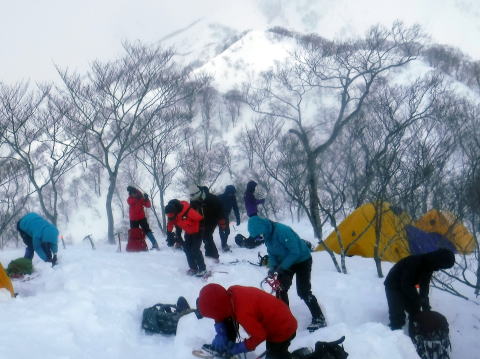 2025.1.12~13　谷川岳雪トレ（雪山）
