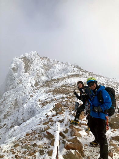 2025.1.3　茶臼岳（雪山）