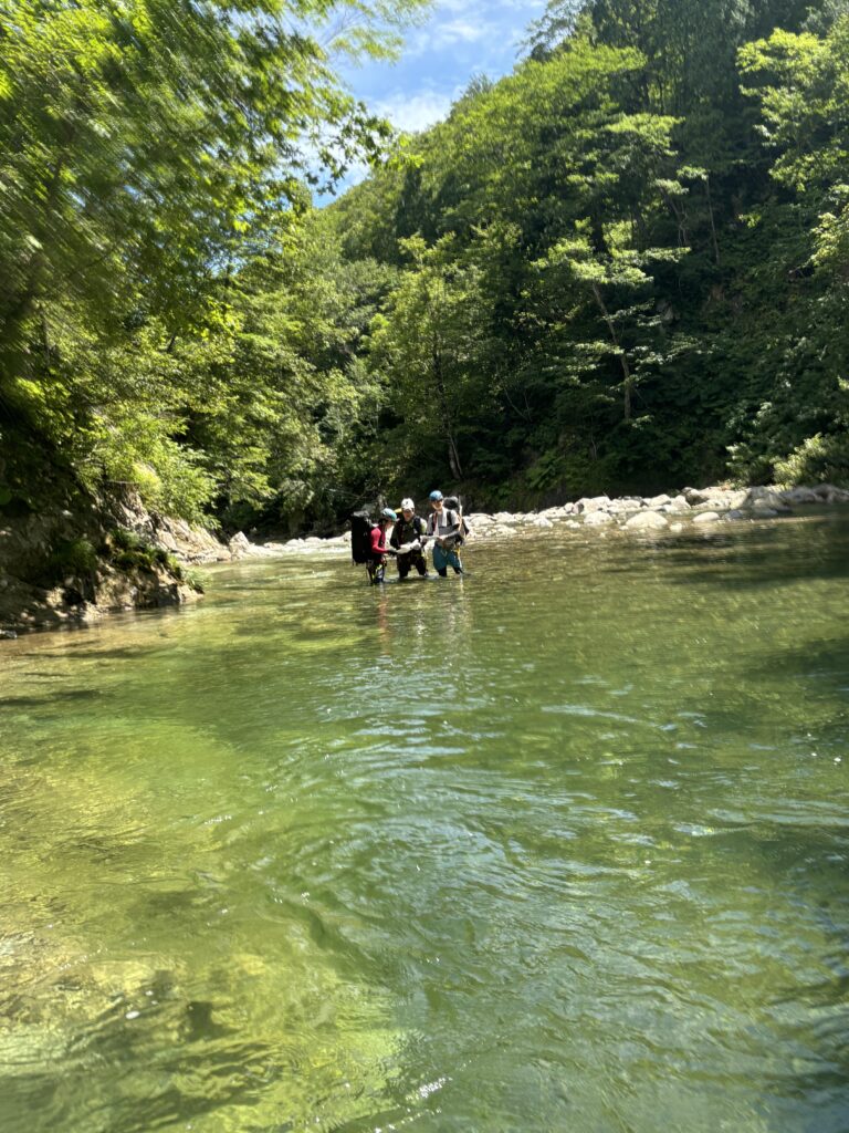 2025.8.14〜17　八幡平・葛根田川（沢登り）～八瀬森～大深沢（沢登り）（沢登り）
