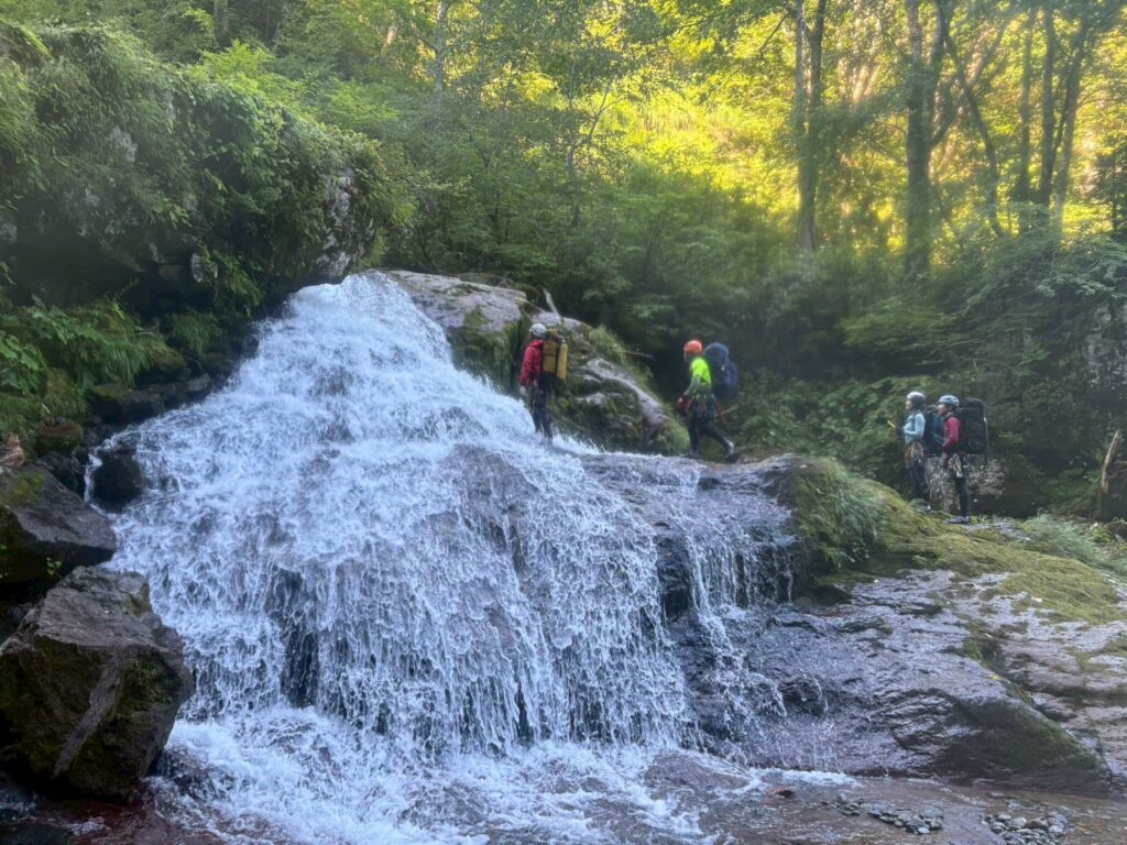 2025.8.14〜17　八幡平・葛根田川（沢登り）～八瀬森～大深沢（沢登り）（沢登り）