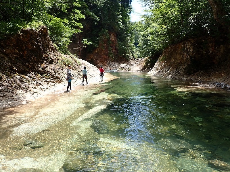 2025.8.14〜17　八幡平・葛根田川（沢登り）～八瀬森～大深沢（沢登り）（沢登り）