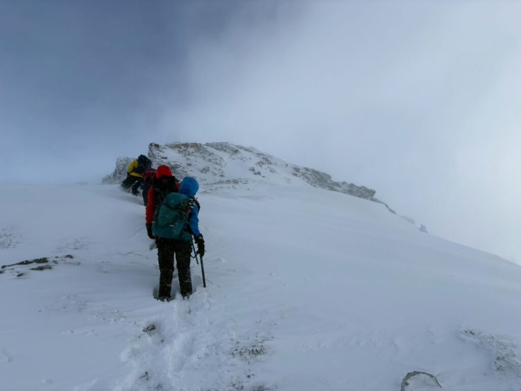 2026.1.24〜25 硫黄岳  雪訓（雪山）