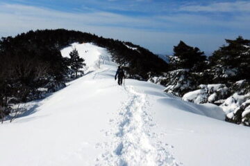 2024.3.23-24　大佐飛山（雪山）
