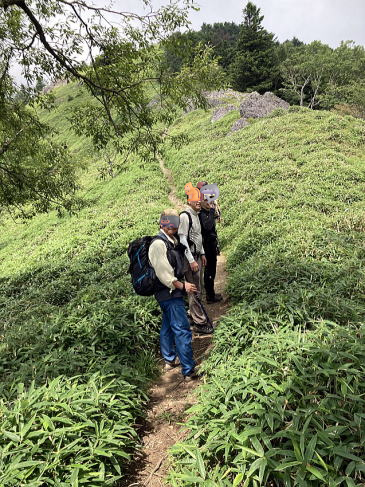 2024.8.4　牛奥ノ雁ヶ腹摺山（尾根歩き）