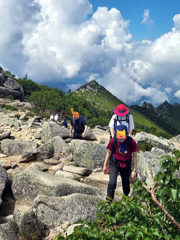 2024.8.18　金峰山（尾根歩き）