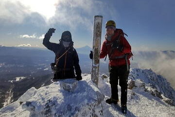 2025.2.8-9 赤岳（雪山）
