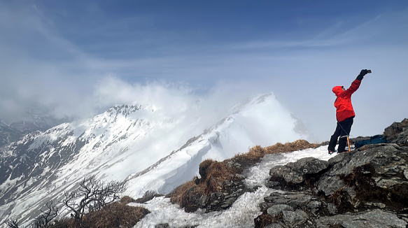 2024.4.6　谷川岳（雪山）