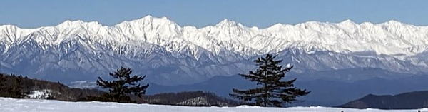 2023.1.11 美ヶ原・王ヶ頭～王ヶ鼻（雪山）