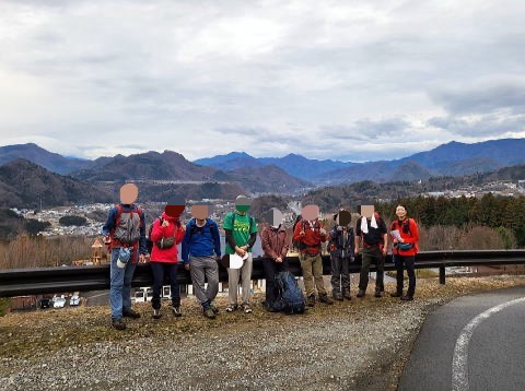2023.1.14 扇山(尾根歩き)
