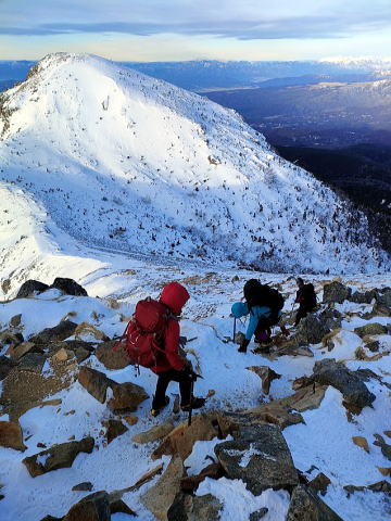 2023.1.21〜22 北八ヶ岳・西天狗岳、東天狗岳(雪山)