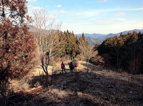 2023.1.22 沖ノ指山（尾根歩き）