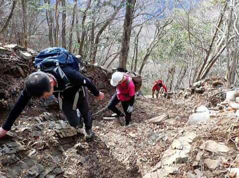 2023.2.19 御前山•鋸山•大岳山（尾根歩き）