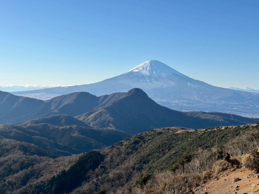 2026.1.4 箱根・金時山(尾根歩き)