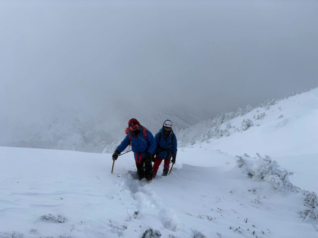 2026.1.24〜25 硫黄岳  雪訓（雪山）