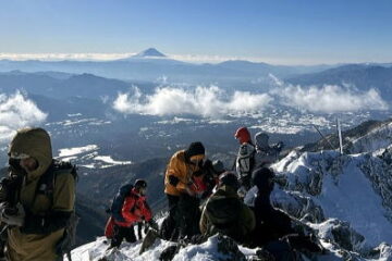 2024.2.10-11　赤岳（雪山）