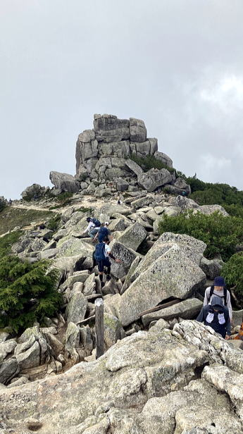 2024.8.18　金峰山（尾根歩き）