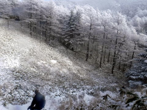 2024.12.8　黒斑山（尾根歩き）