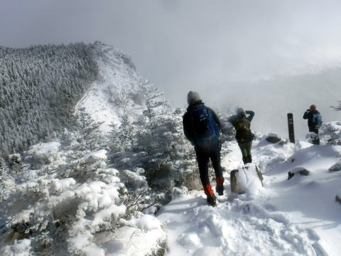 2024.12.8　黒斑山（尾根歩き）