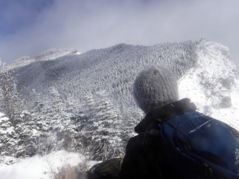 2024.12.8　黒斑山（尾根歩き）