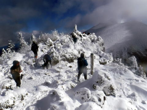 2024.12.8　黒斑山（尾根歩き）