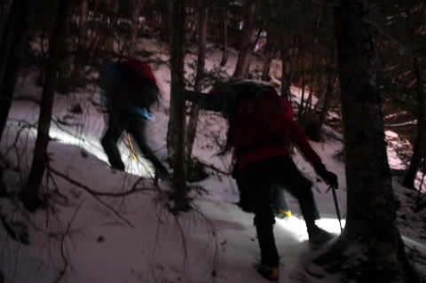 2024.12.28-29　黒河内岳（雪山）