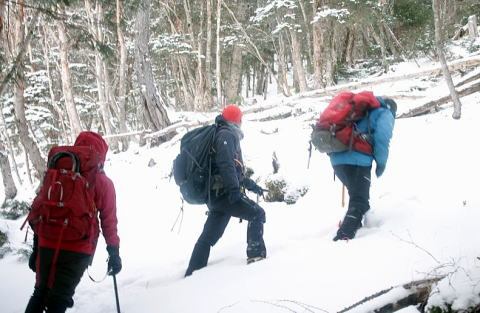 2024.12.28-29　黒河内岳（雪山）