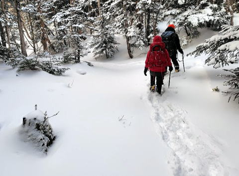 2024.12.28-29　黒河内岳（雪山）