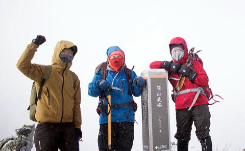 2024.12.28-29　黒河内岳（雪山）