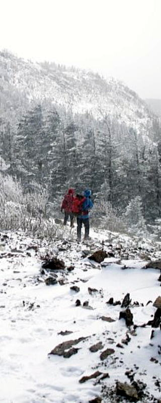 2024.12.28-29　黒河内岳（雪山）