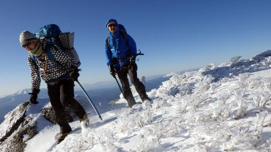 2020.1.11-12　中ア・桂小場～将棋頭山～木曽駒ヶ岳（雪山）